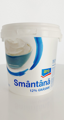 aro Smantana 12% grasime 900 g
