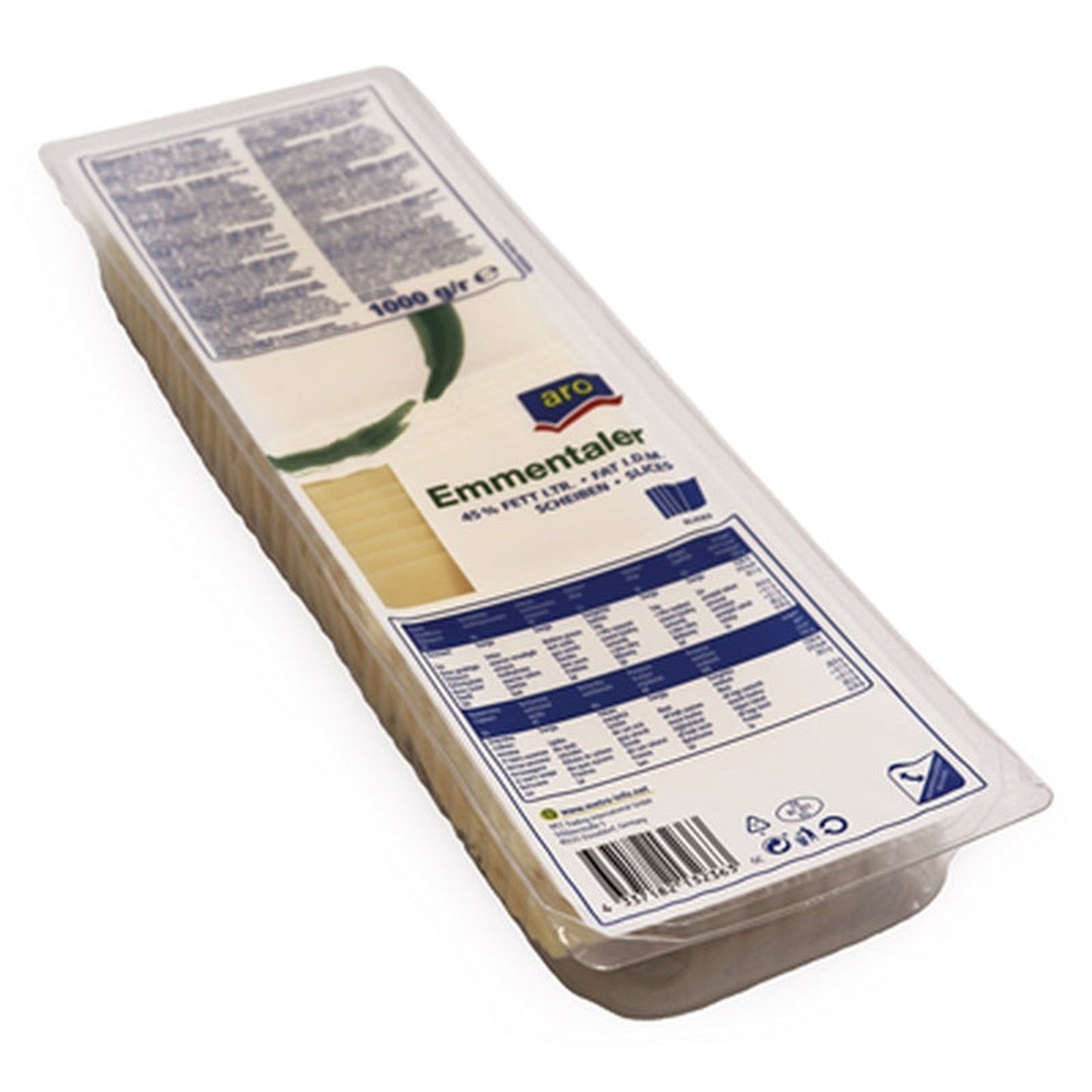 aro Emmentaler Felii 1 Kg