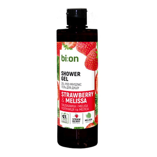bi:on Gel de Dus Capsuni & Melissa 473 ml