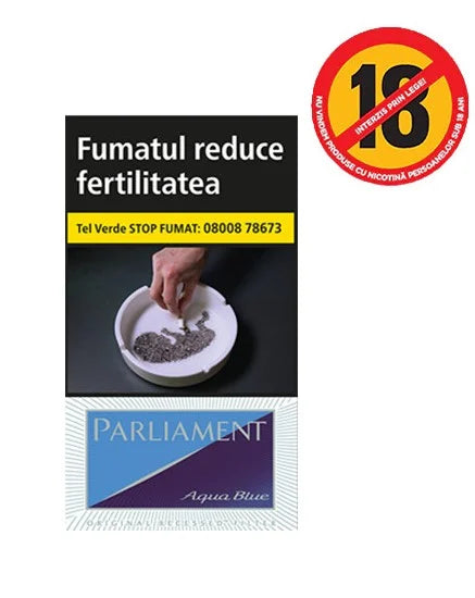 Cartus Parliament Aqua Blue Slims 100s - WALTI