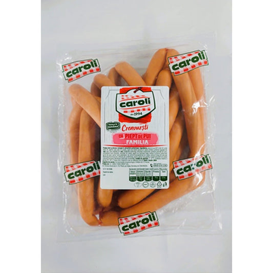caroli Crenvursti Piept de Pui, preț/kg (cca. 1 kg)