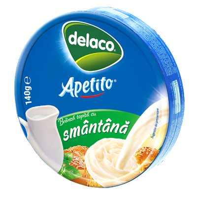 delaco APETITO Branza Topita Triunghiuri 140 g