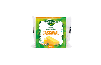 delaco Branza Topita Felii Cascaval 140 g