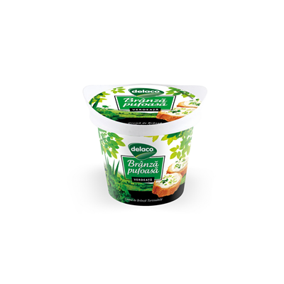 delaco Crema Branza cu Verdeata 140 g