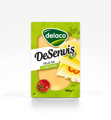 delaco DeSenvis Cascaval Felii 100 g