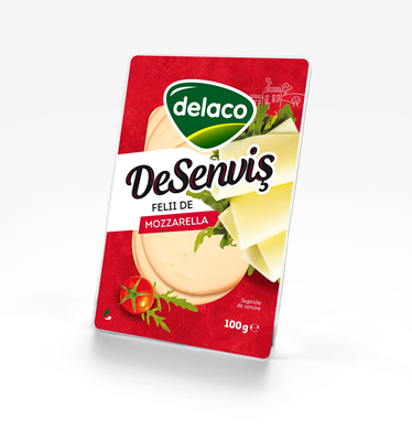 delaco DeSenvis Mozzarella Felii 100 g