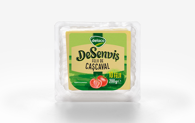 delaco Desenvis Cascaval Felii 200 g