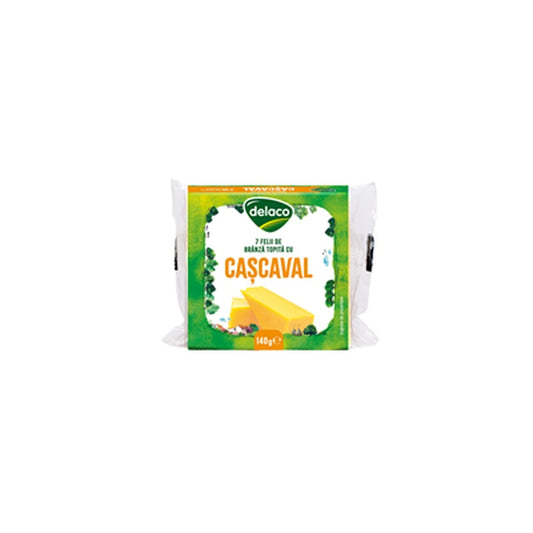 delaco Branza Topita Felii Cascaval 140 g