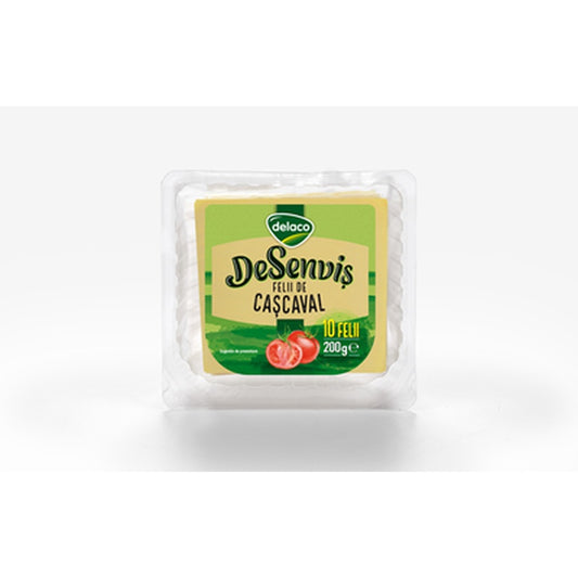 delaco Desenvis Cascaval Felii 200 g