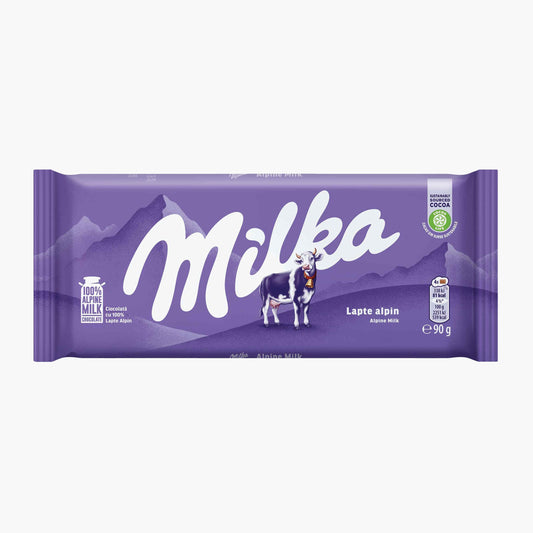 milka Ciocolata Lapte Alpin 90 g