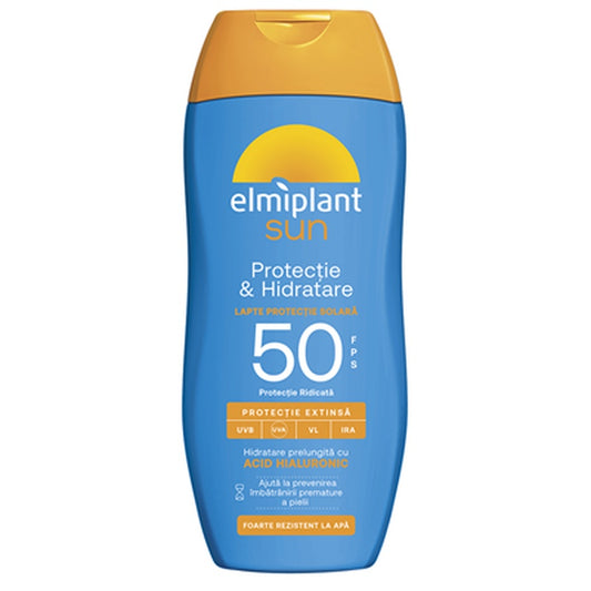 elmiplant sun Lotiune Protectie Solara & Hidratare SPF50 200 ml
