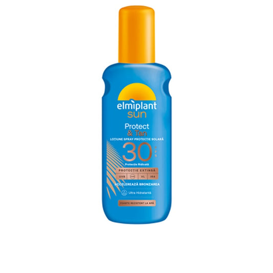 elmiplant sun Lotiune Spray Protectie Solara Tan & Protect SPF30 150 ml