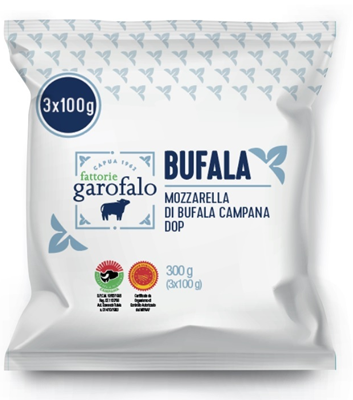 fattorie garofalo Mozzarella din Lapte de Bivolita 3 x 100 g