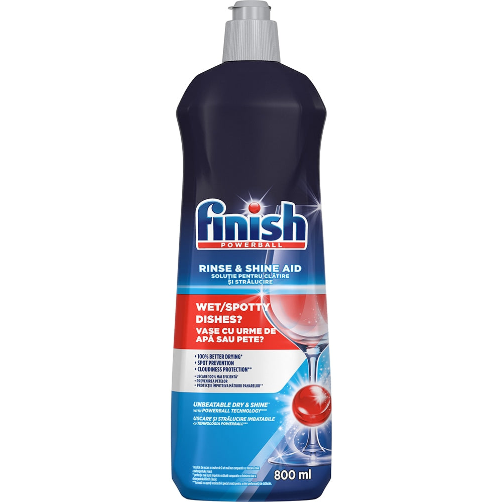 finish Solutie Clatire Masina de Spalat Vase 800 ml