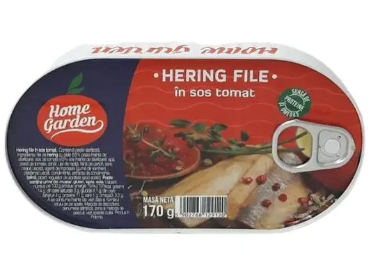 Home Garden Hering File in Sos Tomat 170 g - WALTI