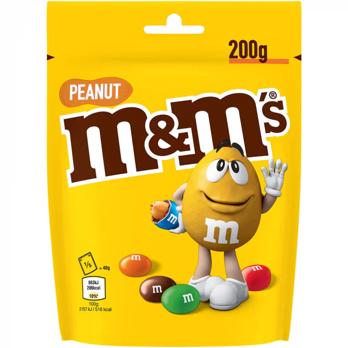m&m's Drajeuri de Ciocolata cu Arahide 250 g - WALTI