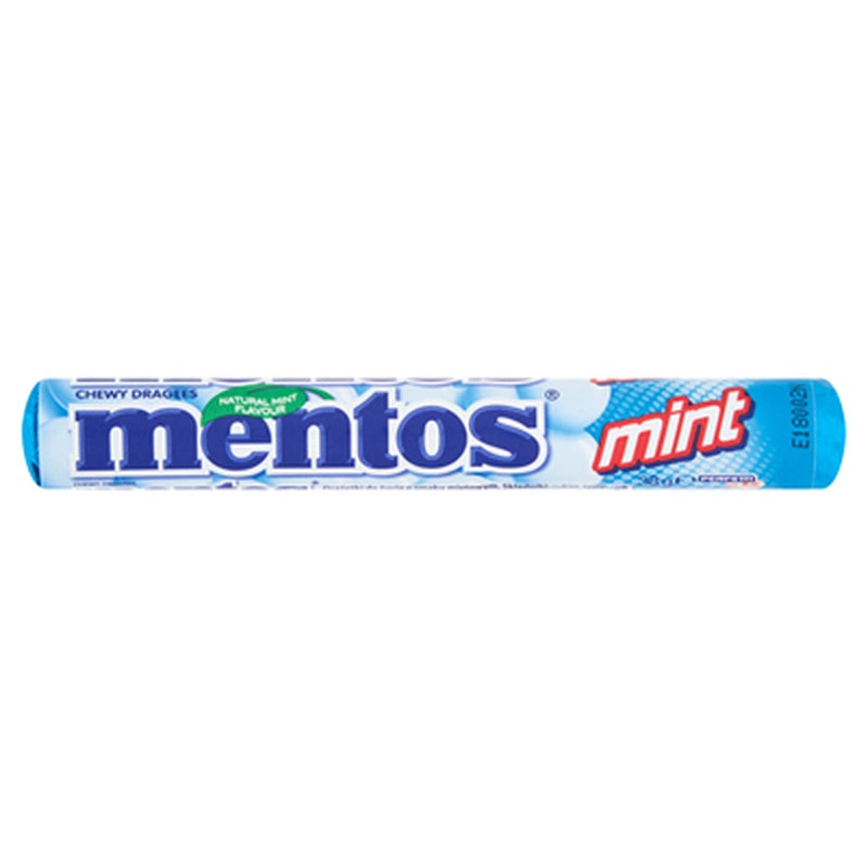 mentos Bomboane Gumate Mint Chewy Dragees 38 g