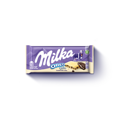 milka Ciocolata Alba si Oreo 100 g - WALTI