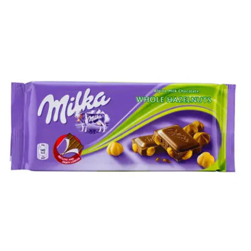 milka Ciocolata Alune Intregi 3 x 100 g - WALTI