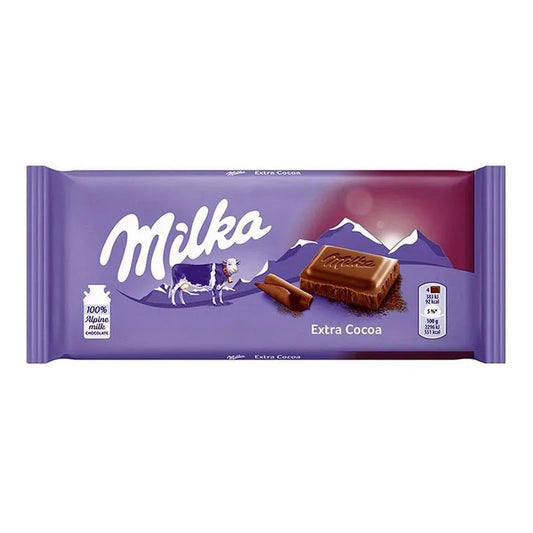 milka Ciocolata cu Lapte Extra Cacao 3 x 100 g - WALTI