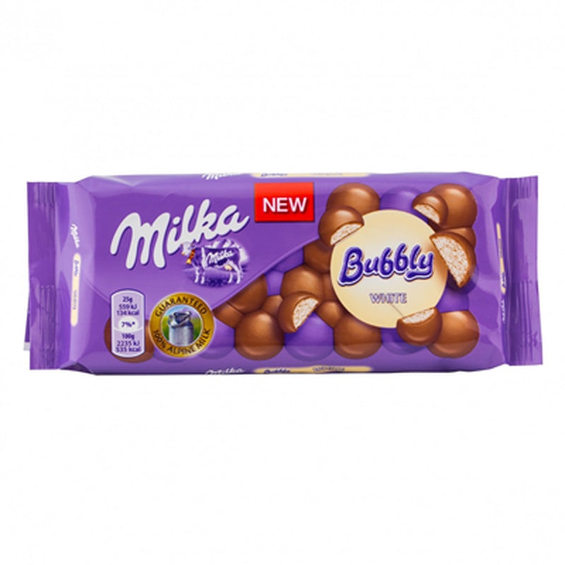 milka Bubbly Ciocolata Alba 3 x 95 g