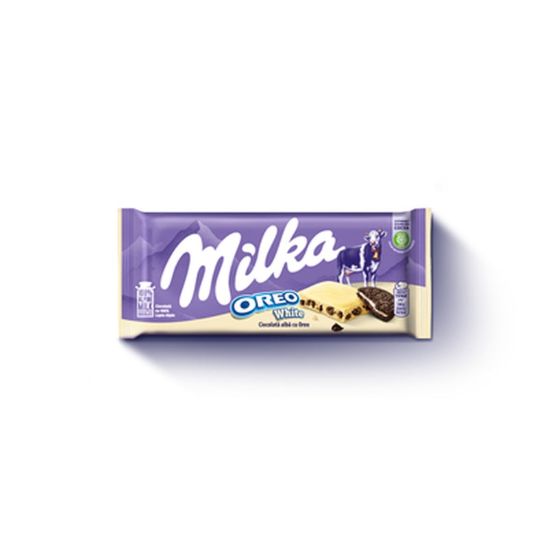 milka Ciocolata Alba si Oreo 100 g