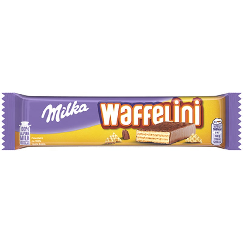 milka Wafellini Napolitana Crema Lapte 31 g
