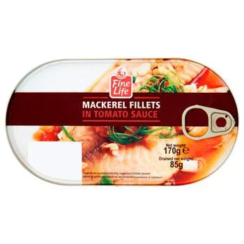 Fine Life Macrou File In Sos Tomate 3 x 170 G - WALTI