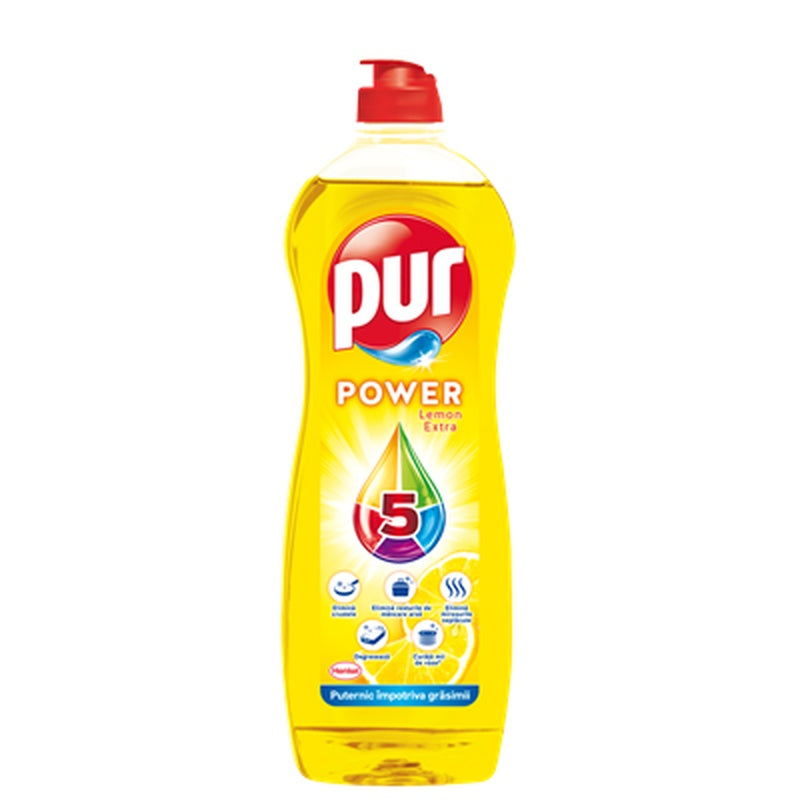 pur Detergent Vase Power Lemon 750 ml