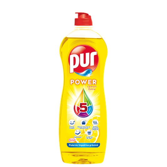 pur Detergent Vase Power Lemon 750 ml