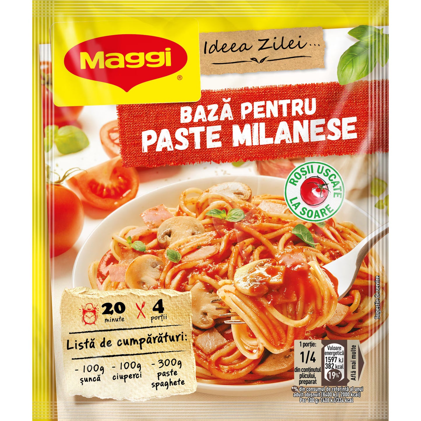 Maggi Ideea Zilei Paste Milanese 45 g