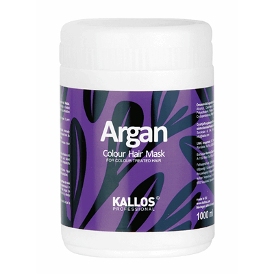 KALLOS Masca de Par cu Ulei de Argan 1 L - WALTI