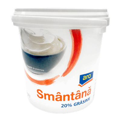 Smantana 20% grasime 900 g