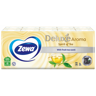 Zewa Deluxe Bastiste Nazale Ceai 10 bucati - WALTI