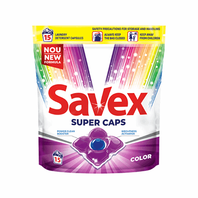 SAVEX Super Color Detergent Rufe 15 Capsule - WALTI