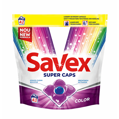SAVEX Super Color Detergent Rufe 42 Capsule - WALTI