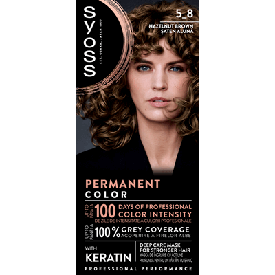 syoss Baseline Color Vopsea de Par Nuanta Hazelnut Brown 115 ml - WALTI