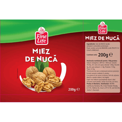 Fine Life Miez de Nuca 200 g