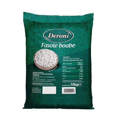 Deroni Fasole Alba 10 Kg
