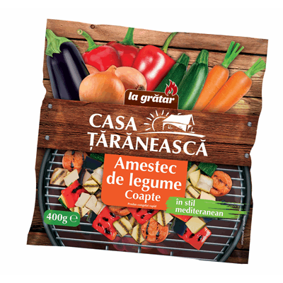 CASA TARANEASCA Amestec de Legume Coapte la Gratar 400 g