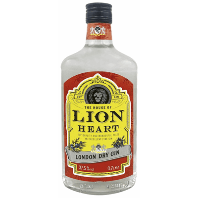 LION HEART Dry Gin 37,5% SGR 0,70 L