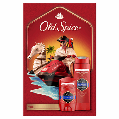 Old Spice Captain Set Cadou Deodorant Stick & Gel de Duș