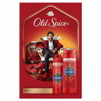 Old Spice Captain Set Cadou Deodorant Spray & Gel de Duș