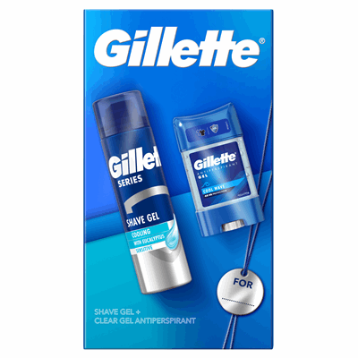 Gillette Set Cadou Gel de Ras & Deodorant Stick