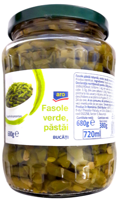 Fasole Verde Taiata 3 x 680 G