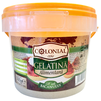 COLONIAL Gelatina Alimentara Rapida 500 g - WALTI