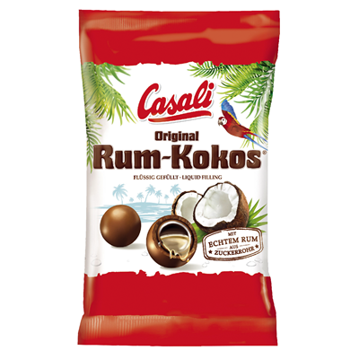 Casali Bomboane de Ciocolata Umplute cu Rom si Cocos 100 g - WALTI