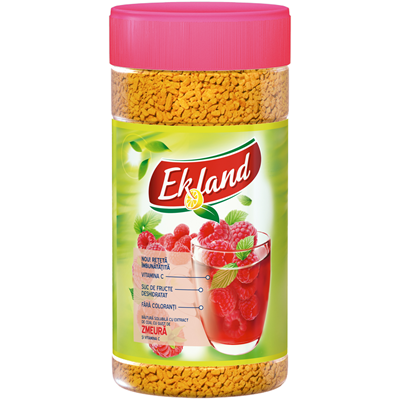 EKOLAND Ceai Solubil Zmeura 350 g