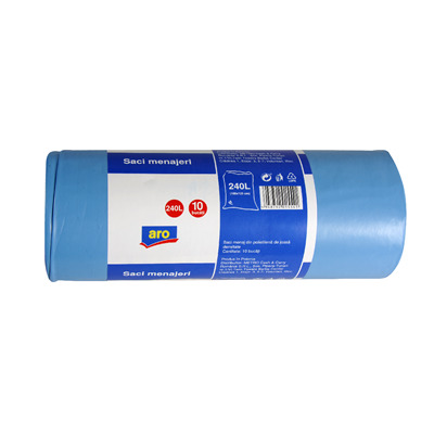 Saci Menaj Pubele 240 L  1 x 10 bucati