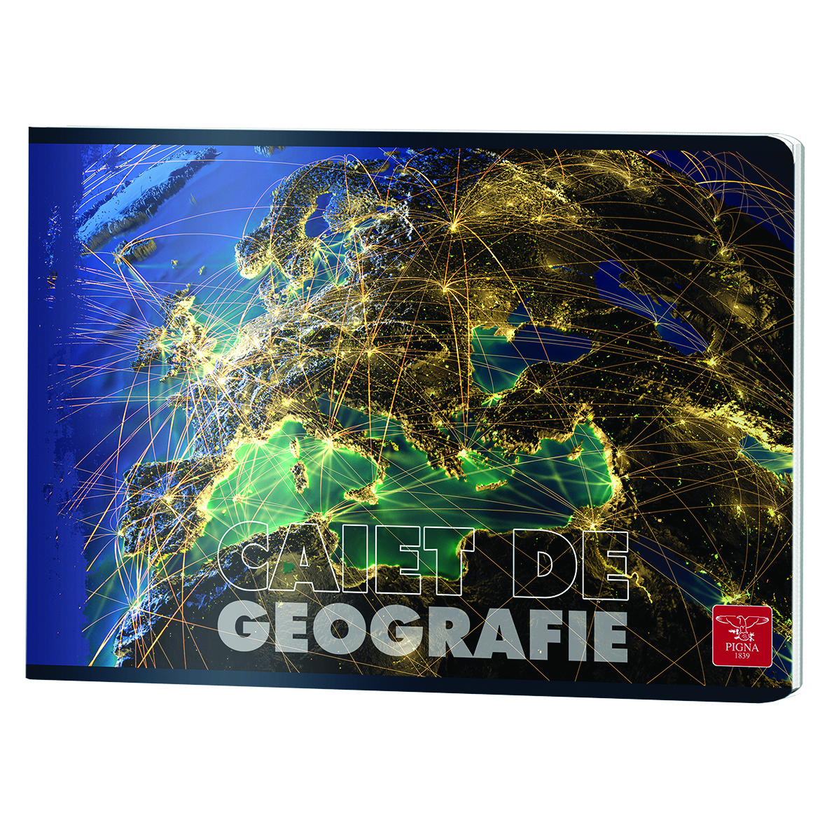 PIGNA Caiet Geografie 24 file x 3 bucati